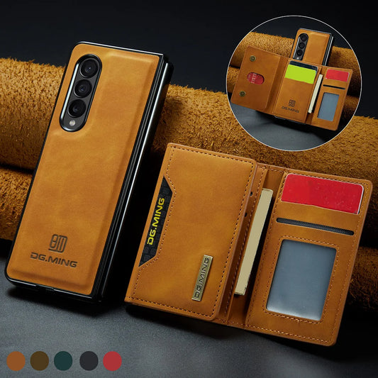2 in 1 Detachable Leather Wallet Case For Samsung Galaxy Z Fold