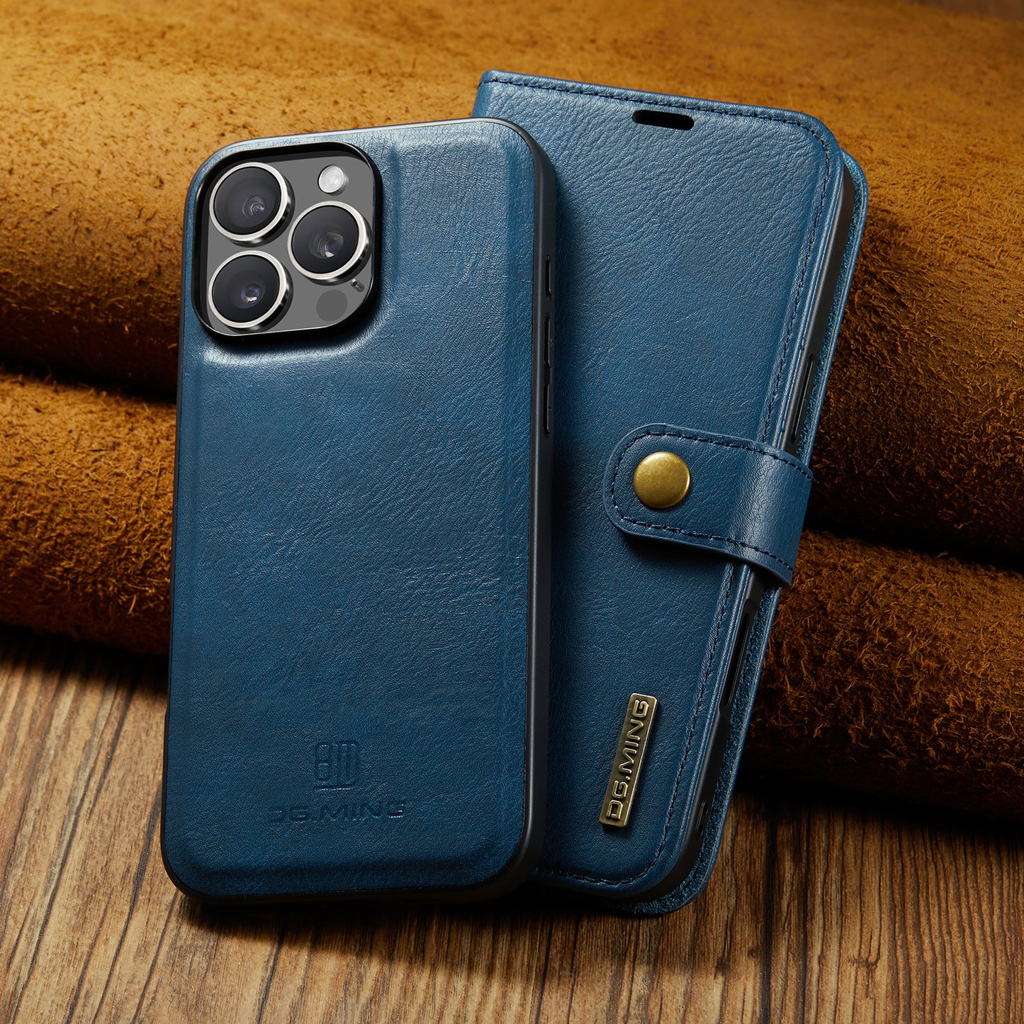 2 in 1 Detachable Flip Leather Case for iPhone 14 Pro