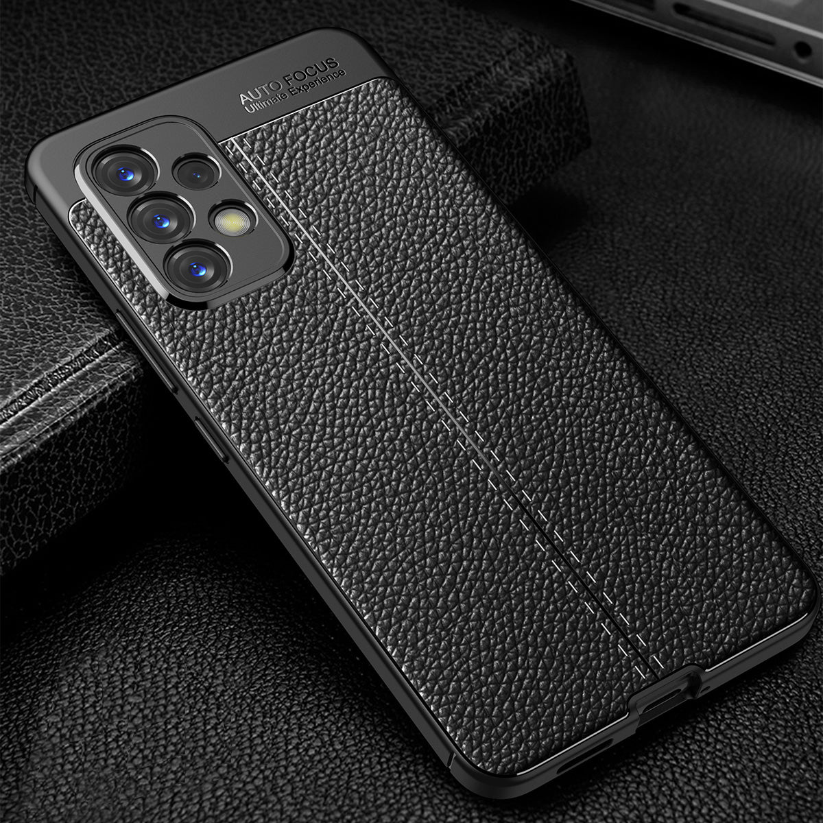 Leather Texture Silicone Case for Samsung Galaxy