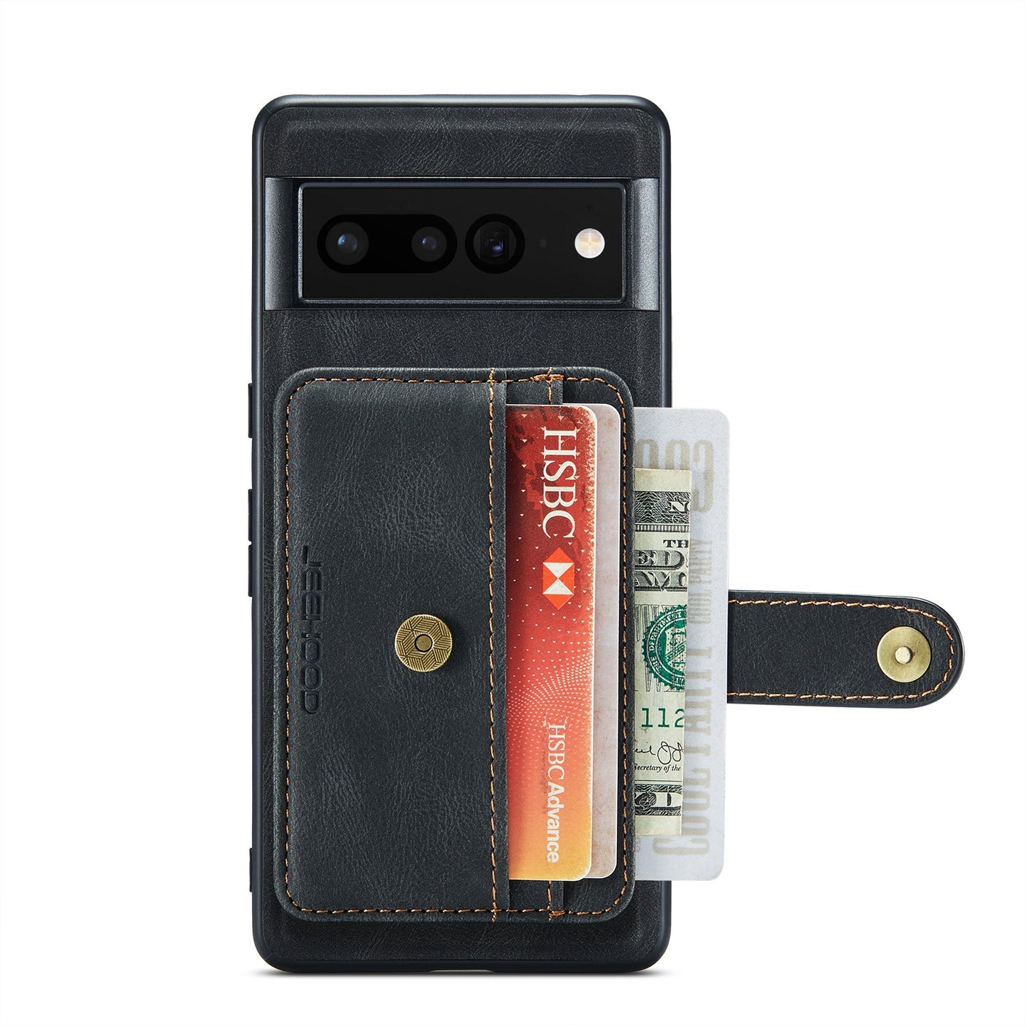 Magnetic RFID Wallet Phone Case For Google Pixel