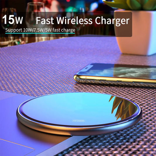 15W Fast Wireless Charging Pad