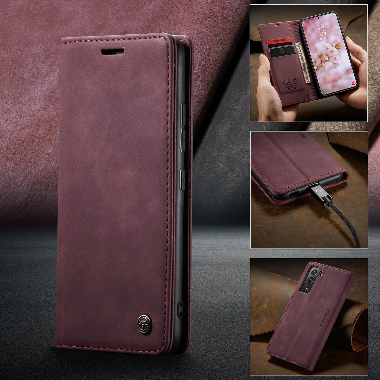 Multi-Function Retro Wallet Case for Samsung Galaxy A