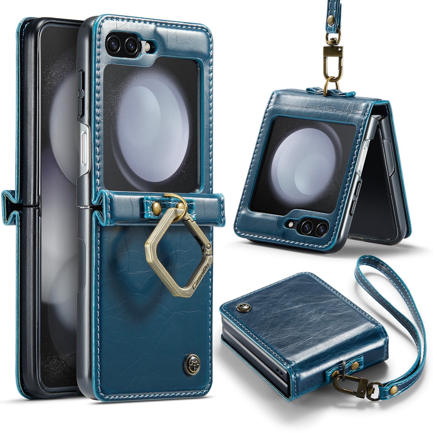 Luxury Flip Leather Phone Case for Galaxy S