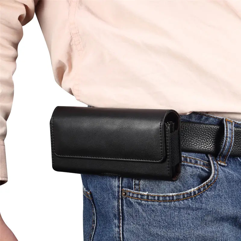 Shockproof Leather Waist Bag For Samsung Galaxy Z Fold