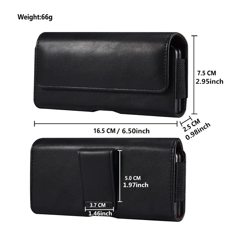 Shockproof Leather Waist Bag For Samsung Galaxy Z Fold