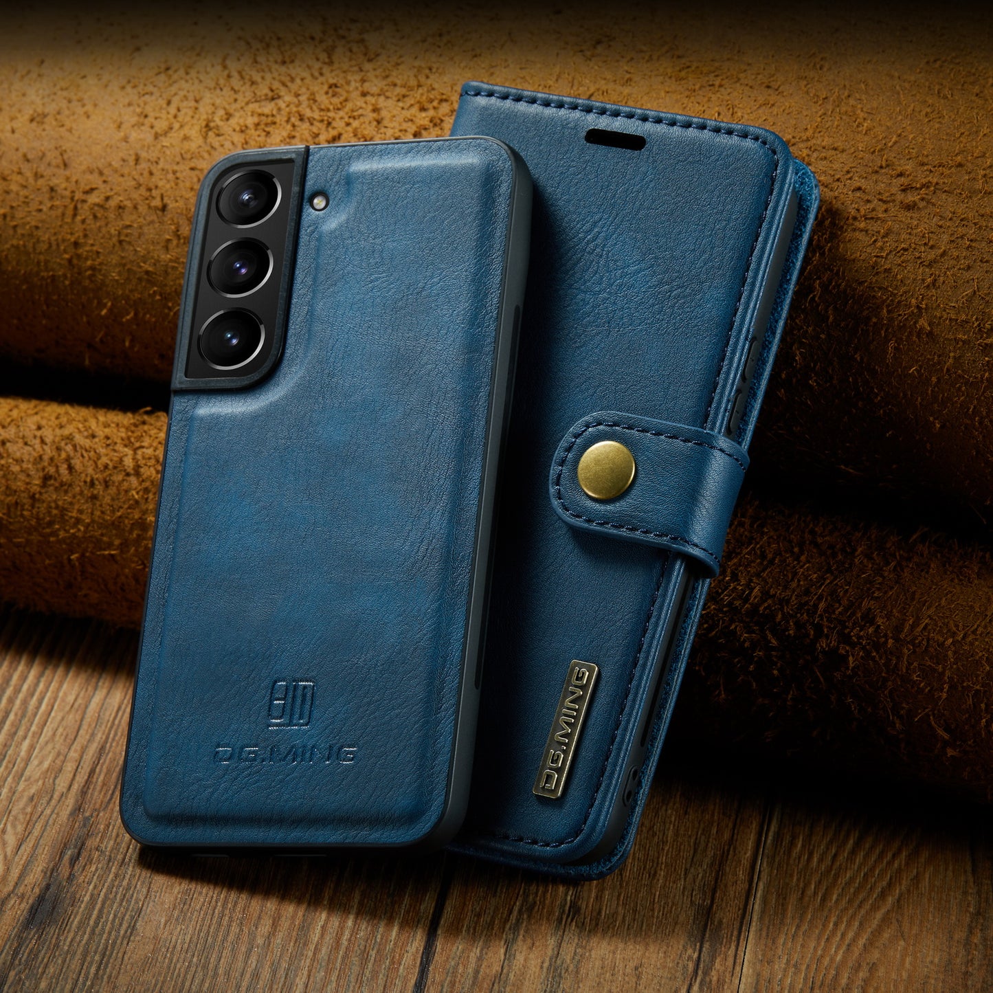 2 in 1 Detachable Flip Leather Case for Samsung Galaxy S21 FE