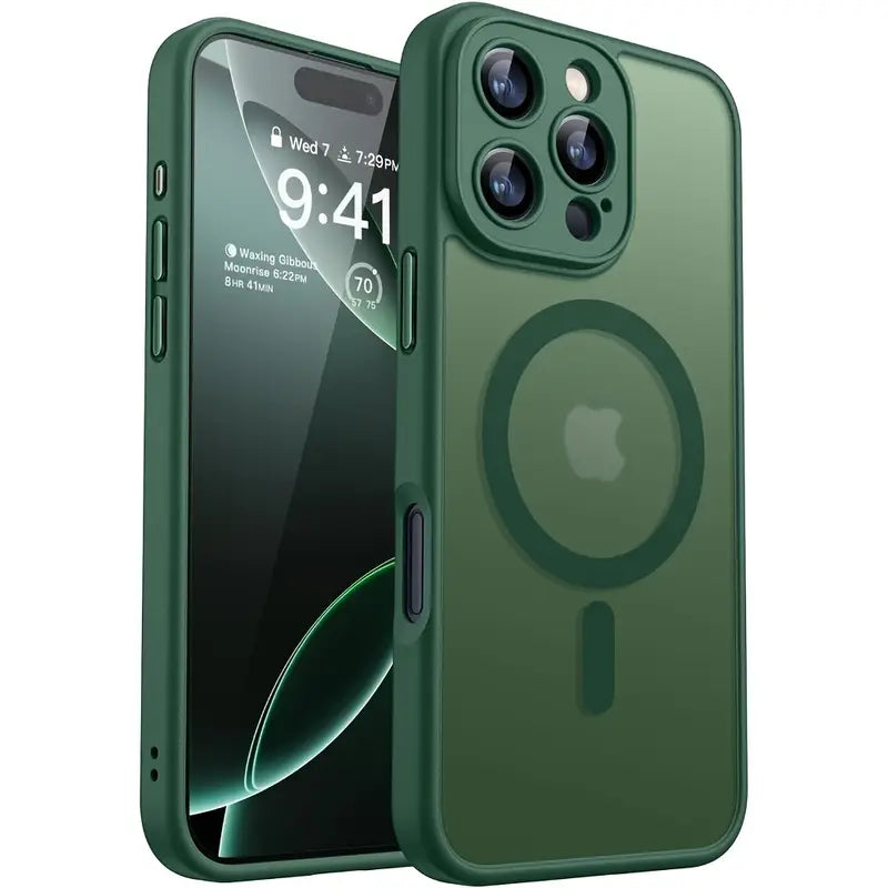 Premium Matte Clear Case for iPhone 17 | Wireless Charging Supported