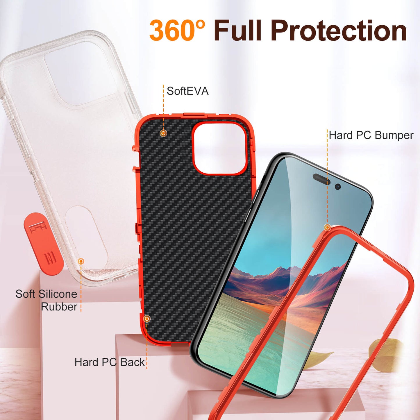 Fall-proof Full Protection Case for iPhone 11/12