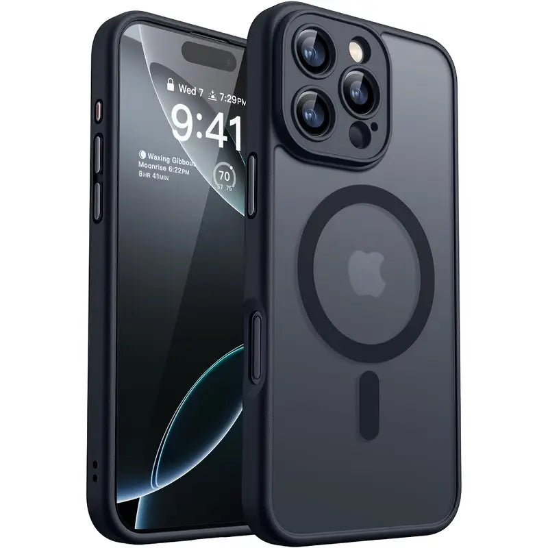 Premium Matte Clear Case for iPhone 17 | Wireless Charging Supported