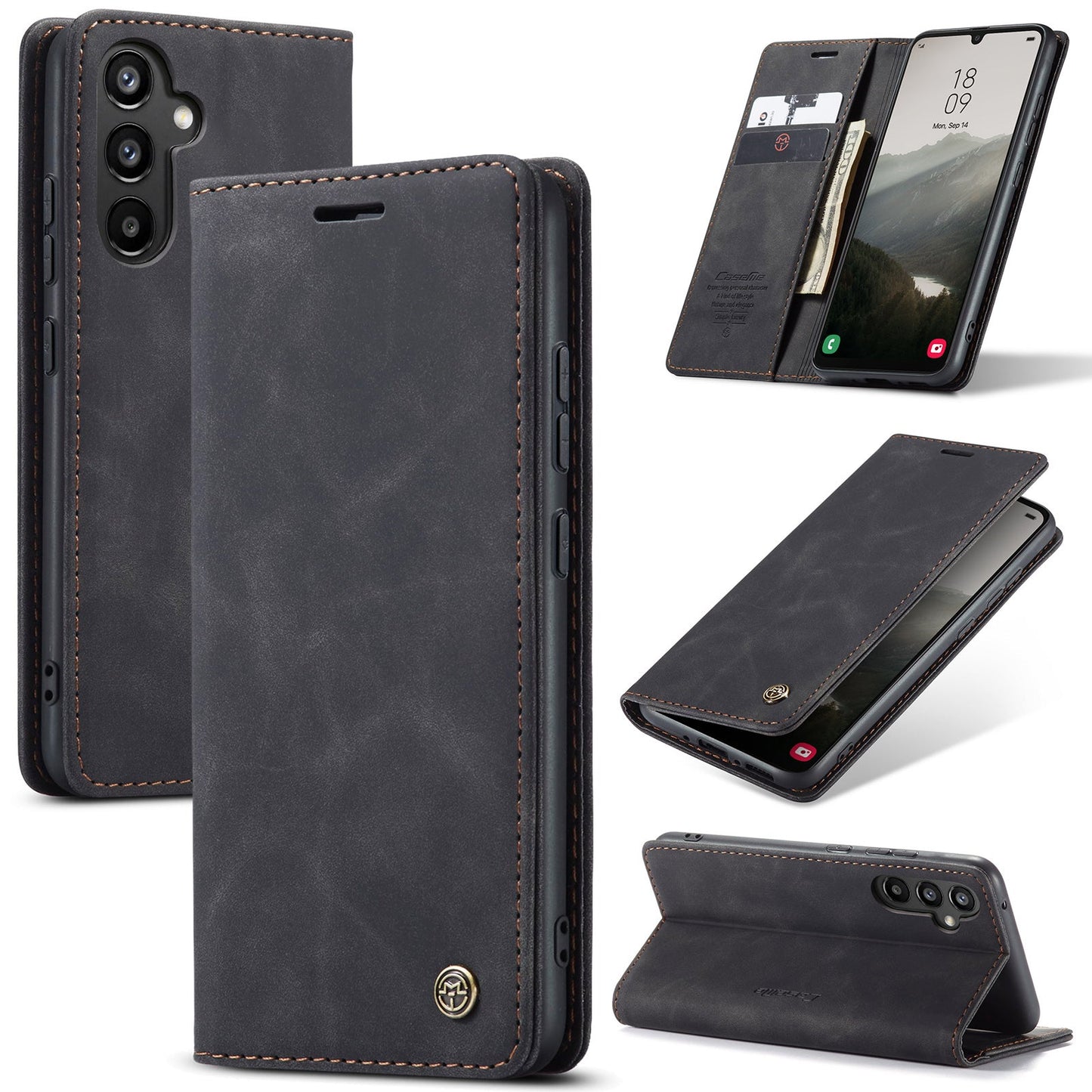 Multi-Function Retro Wallet Case for Samsung Galaxy A