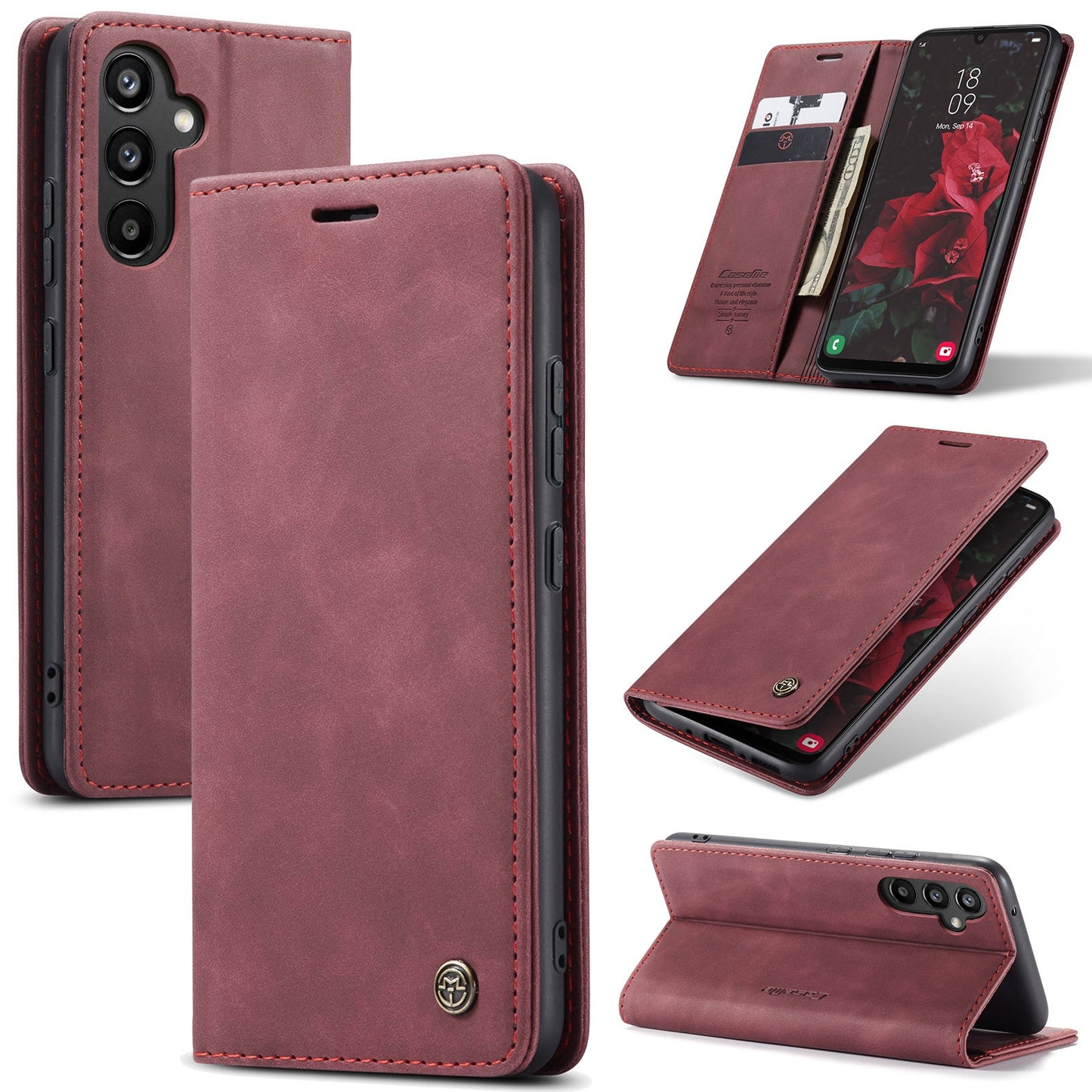 Multi-Function Retro Wallet Case for Samsung Galaxy A