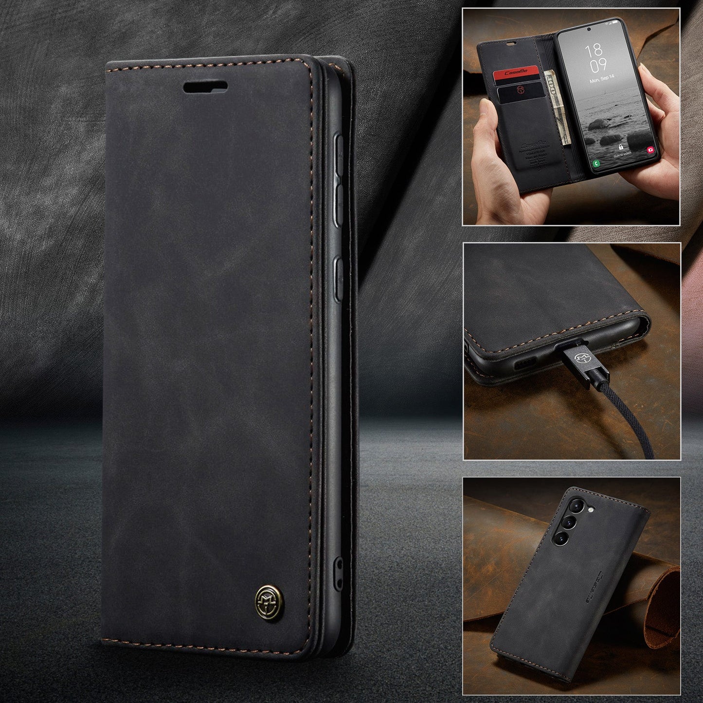 Multi-Function Retro Wallet Case for Samsung Galaxy A