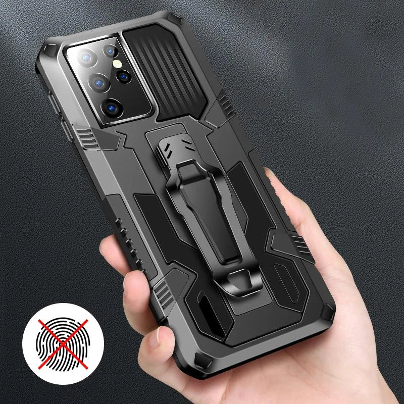 Armor Belt Clip Phone Case for Galaxy