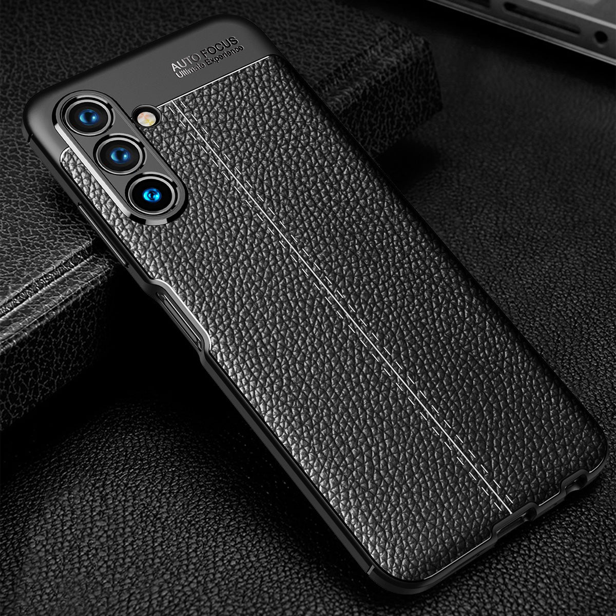 Ultralight Leather Texture Silicone Case for Samsung Galaxy