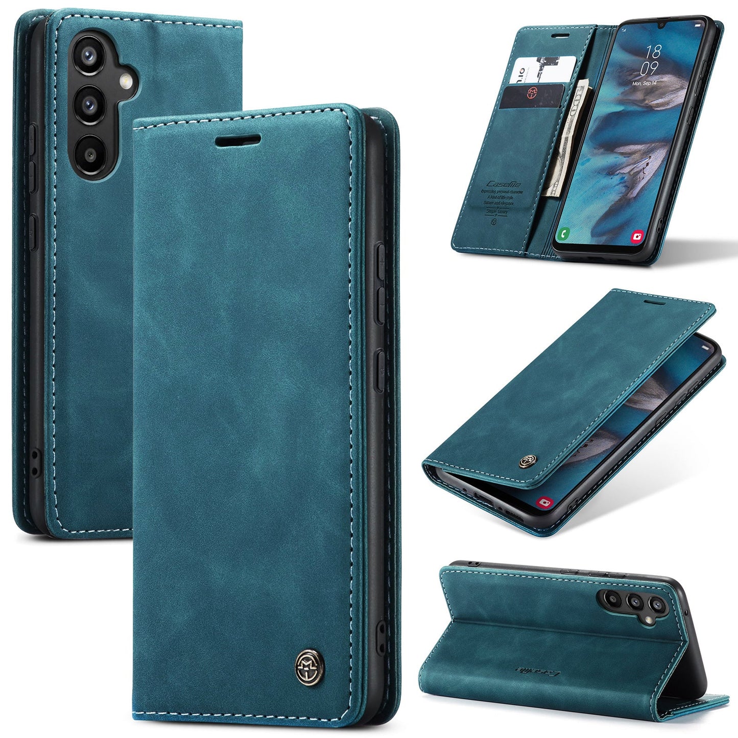 Multi-Function Retro Wallet Case for Samsung Galaxy A