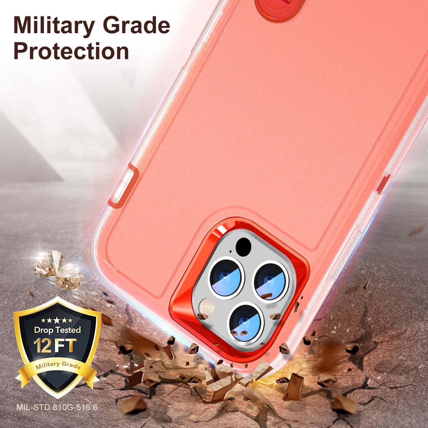 Fall-proof Full Protection Case for iPhone 11/12