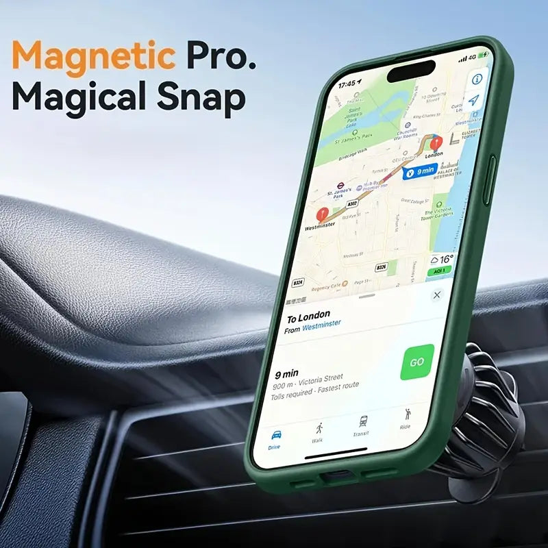 Premium Matte Clear Case for iPhone 17 | Wireless Charging Supported