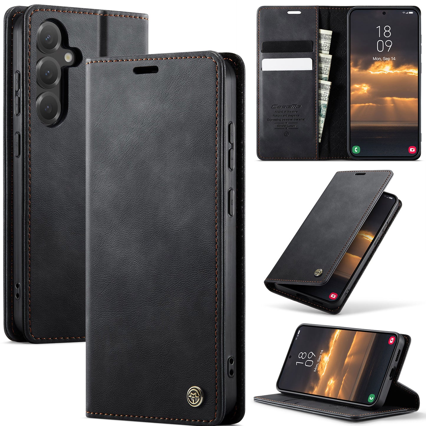 Luxury Retro Suede Leather Case for Samsung Galaxy A Series