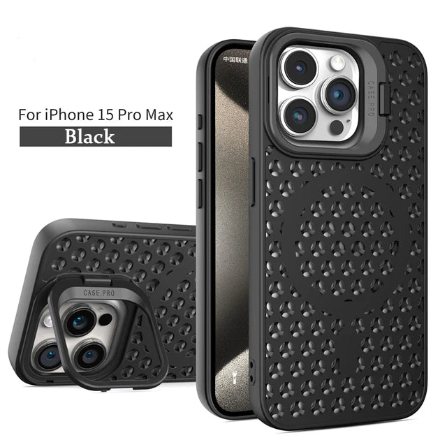 Magsafe Cooling Soft Case with Camera Mount for iPhone