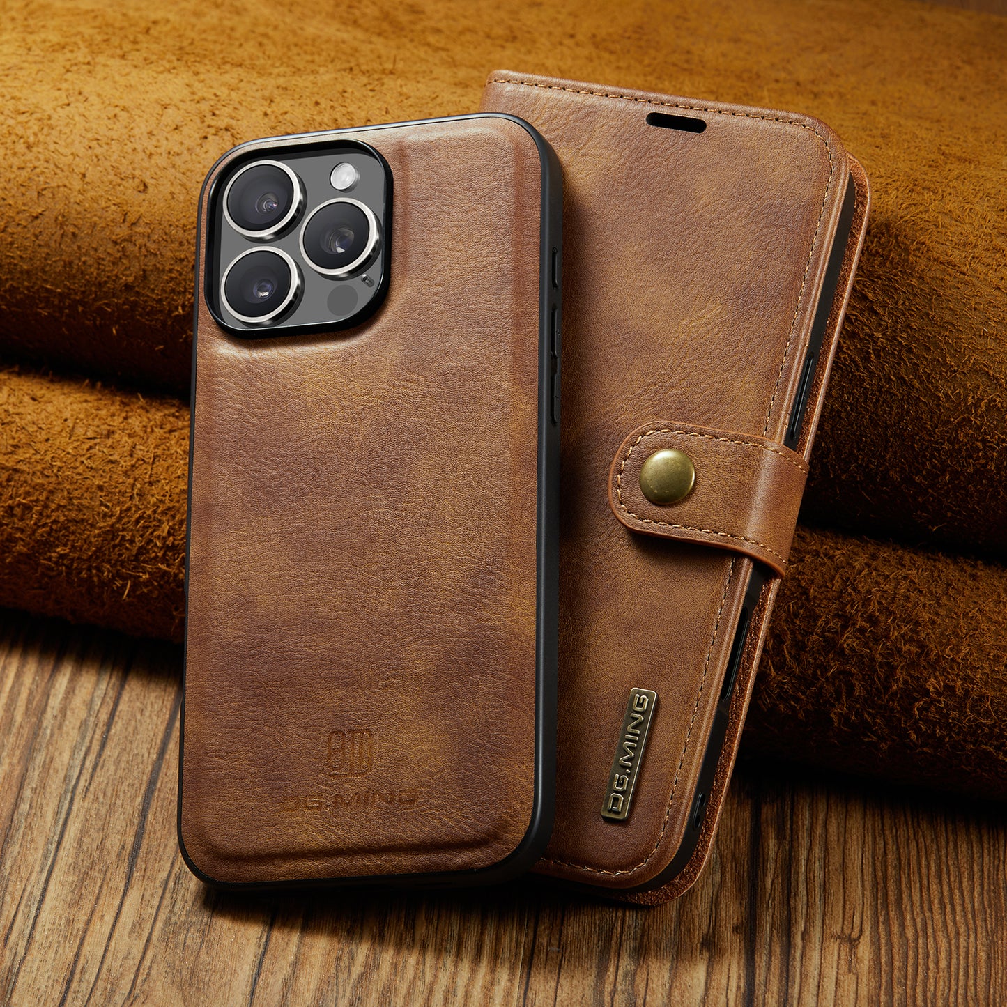 2 in 1 Detachable Flip Leather Case for iPhone 11 Pro Max
