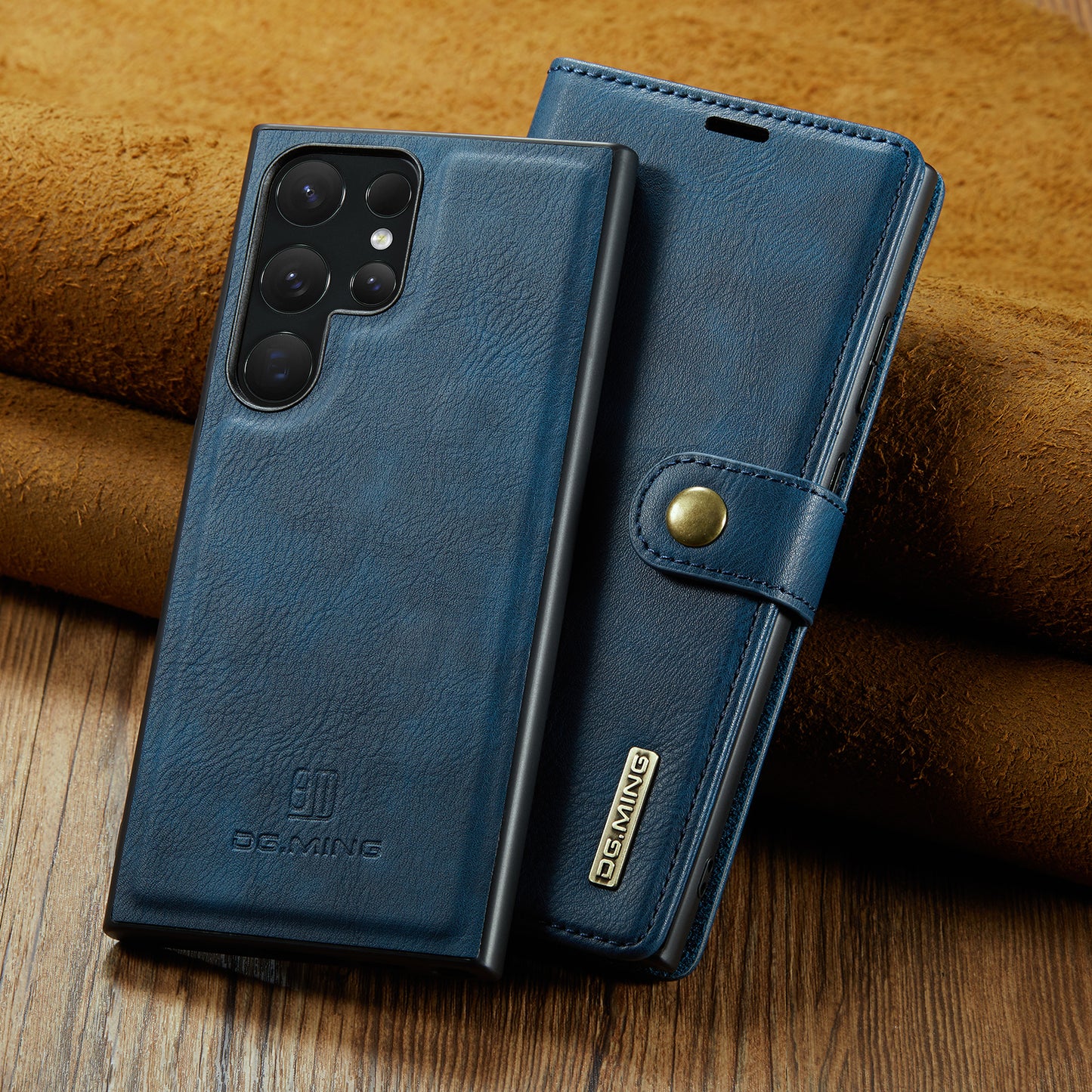 2 in 1 Detachable Flip Leather Case for Samsung Galaxy S25 Ultra