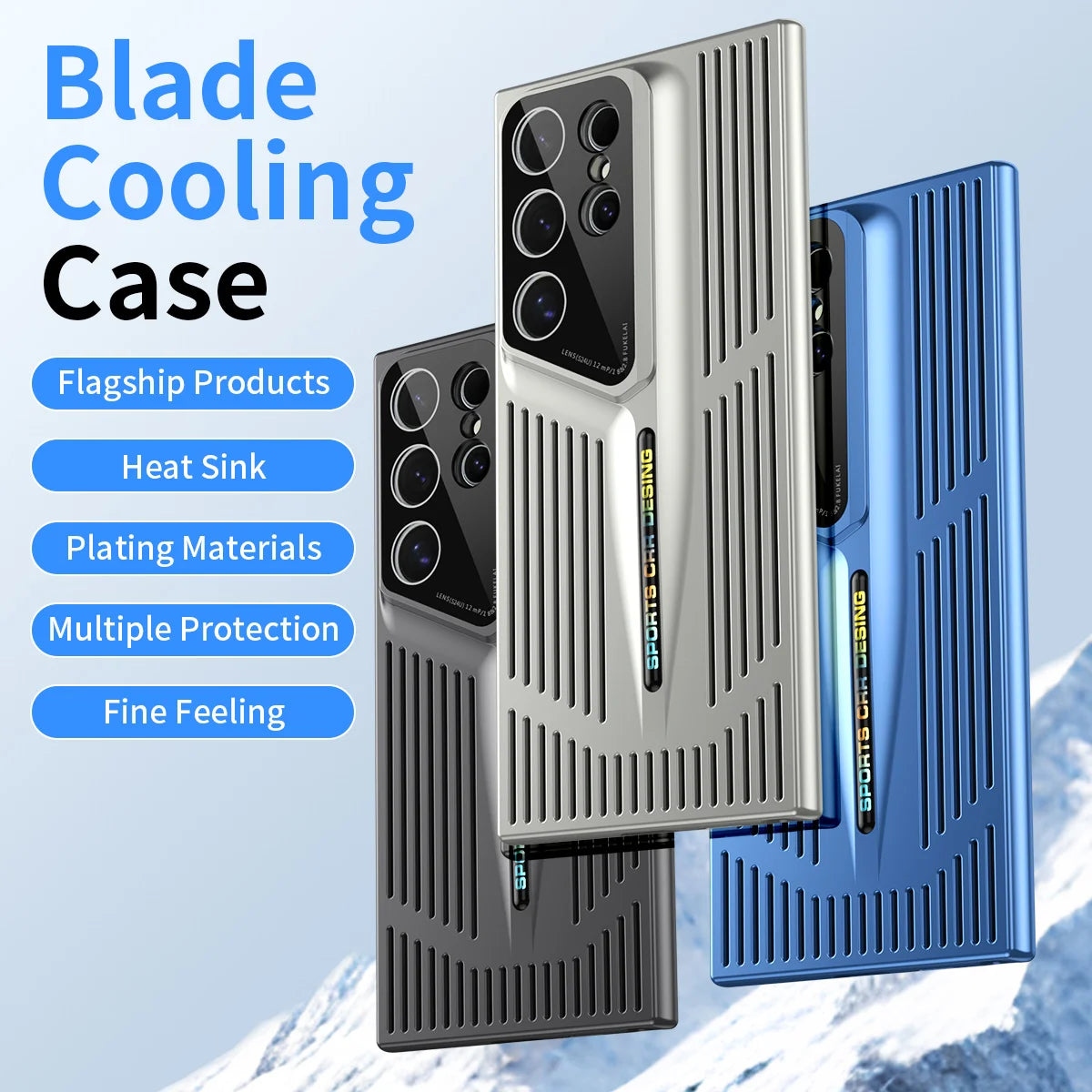 Heat Dissipation Cooling Phone Case for Samsung Galaxy