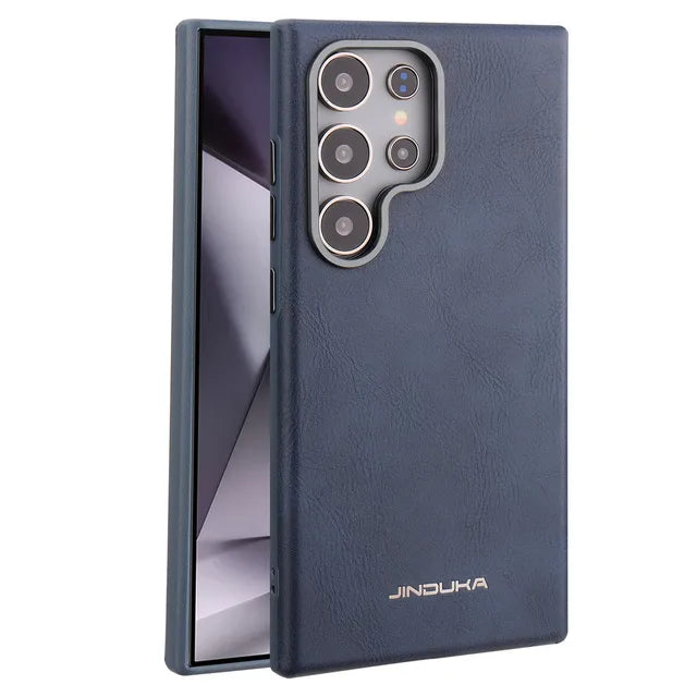 Magnetic Leather Case for Samsung Galaxy