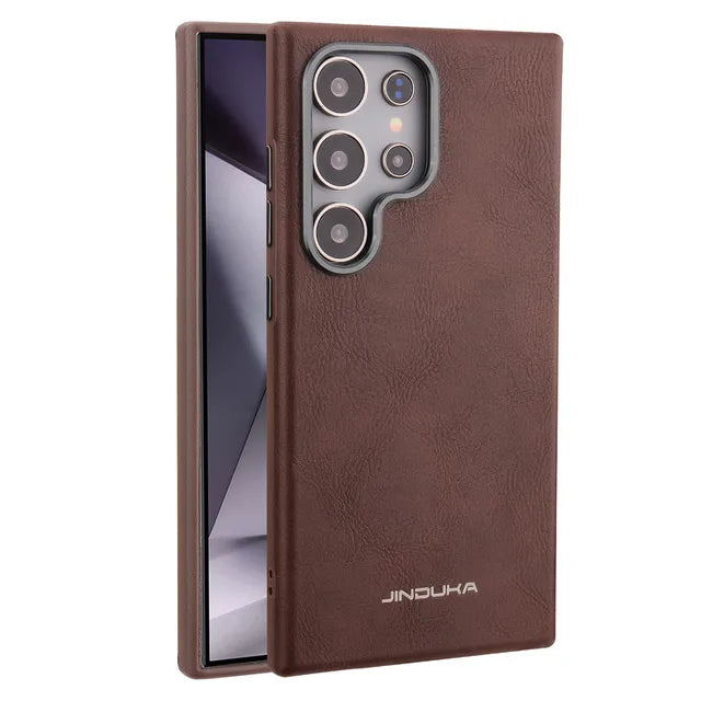 Magnetic Leather Case for Samsung Galaxy