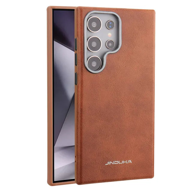 Magnetic Leather Case for Samsung Galaxy