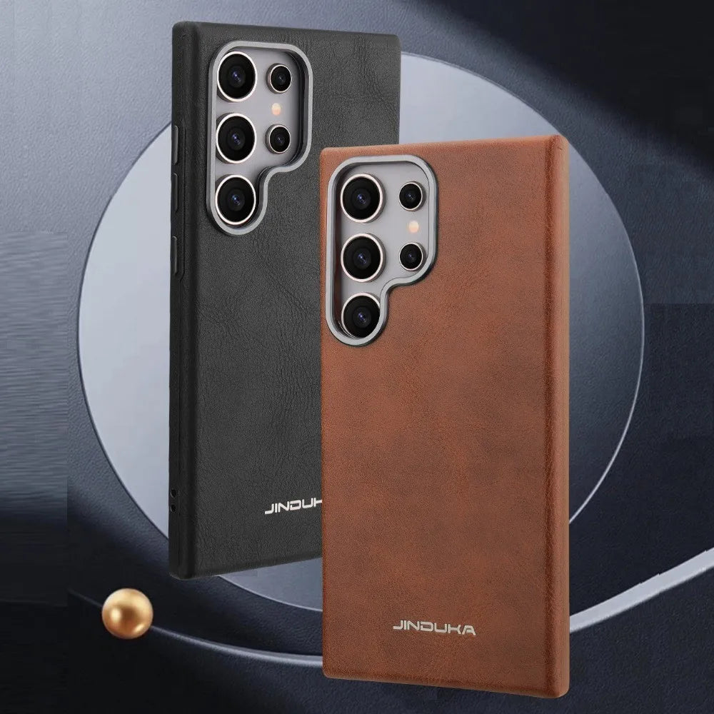 Magnetic Leather Case for Samsung Galaxy