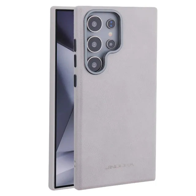 Magnetic Leather Case for Samsung Galaxy