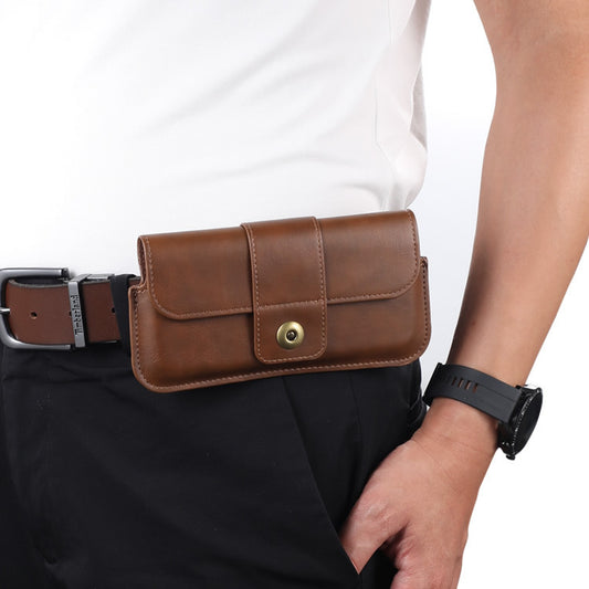 Sophisticated Leather Cellphone Belt Bag