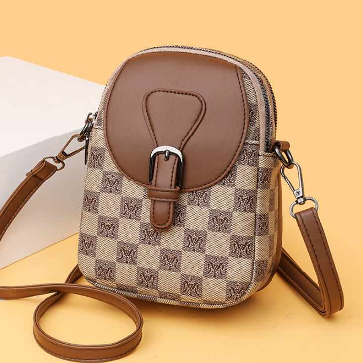 2025 Fashionable Mini Crossbody Phone Bag - Casual Chic Shoulder Bag for Women