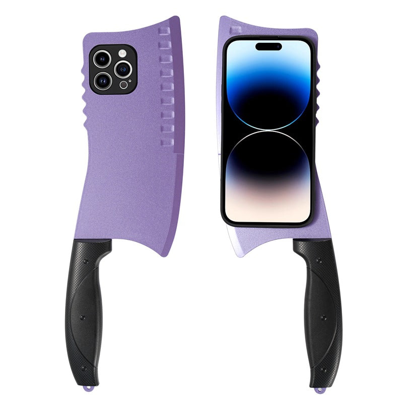 Creative Cleaver Phone Case for iPhone