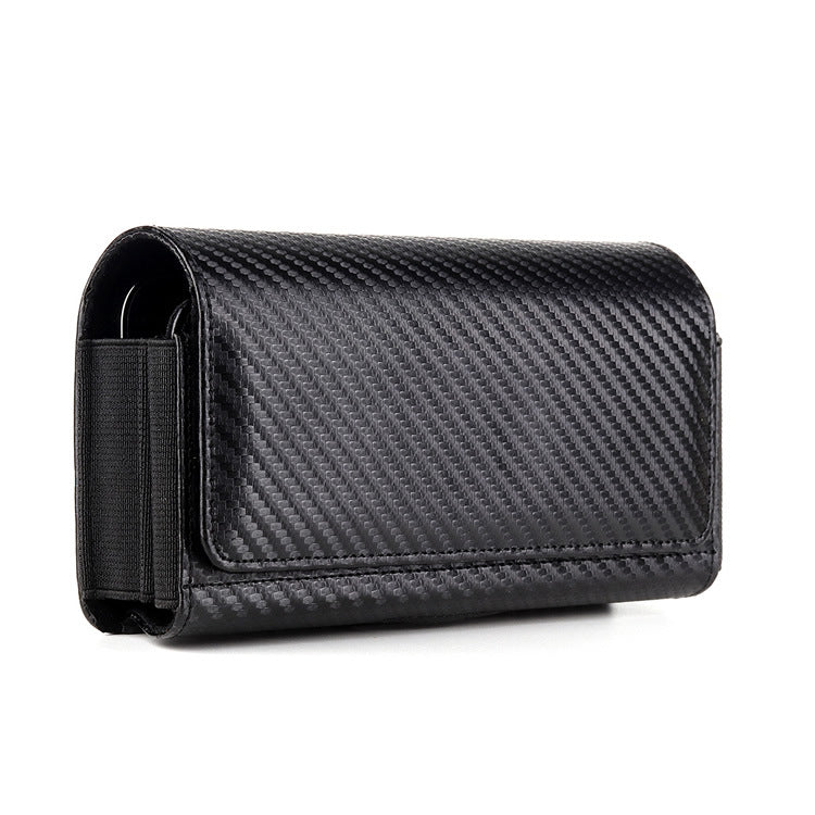 Carbon Fiber Texture Phone Holster with Belt Clip