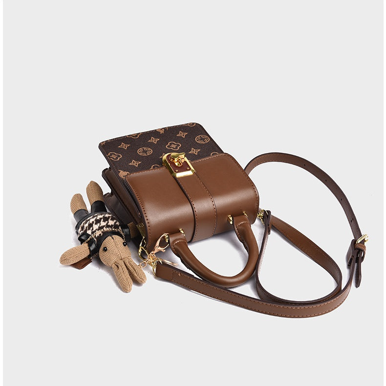 Mini Bag with Kangaroo Doll Crossbody Bag - Small Shoulder Bag, Phone Wallet