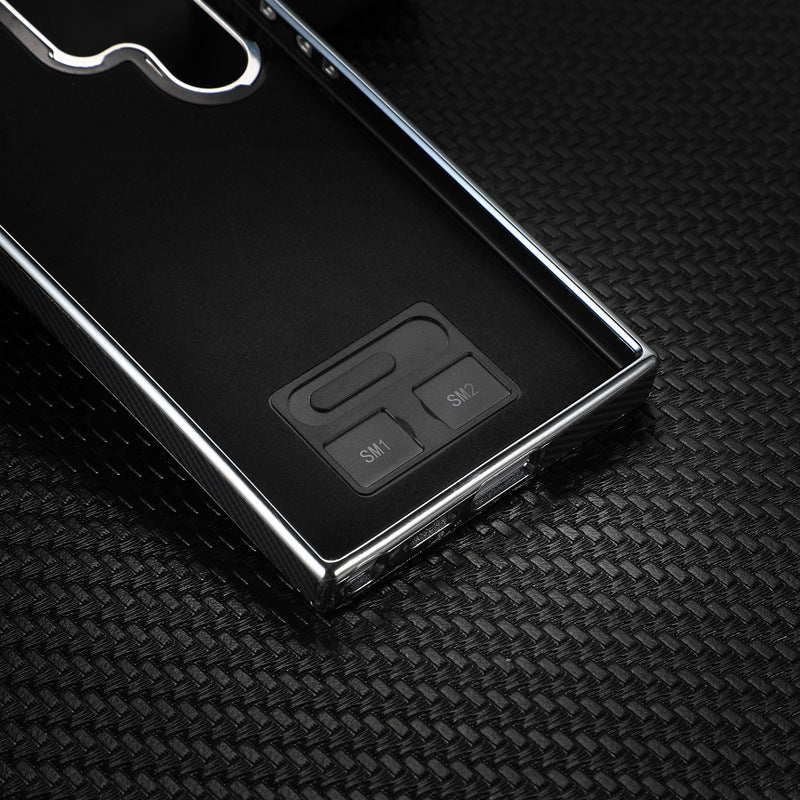 Magnetic Carbon Electroplating Luxury Case for Samsung Galaxy