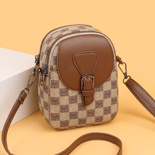 2025 Fashionable Mini Crossbody Phone Bag - Casual Chic Shoulder Bag for Women