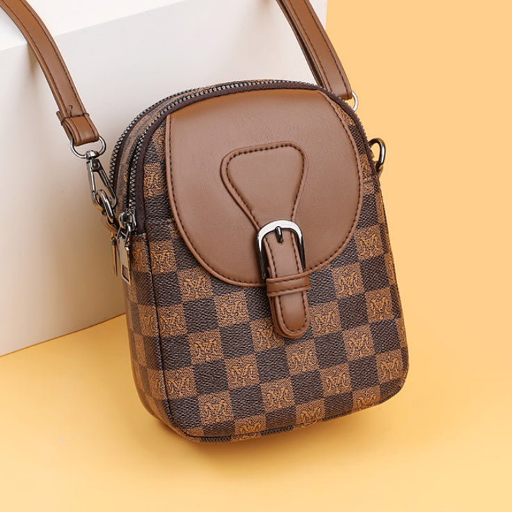 2025 Fashionable Mini Crossbody Phone Bag - Casual Chic Shoulder Bag for Women