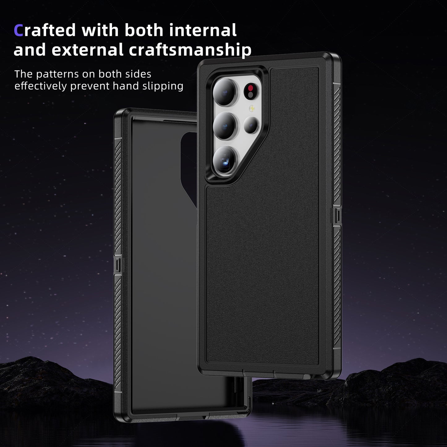 3-in-1 Defender Series Phone Case for Samsung Galaxy