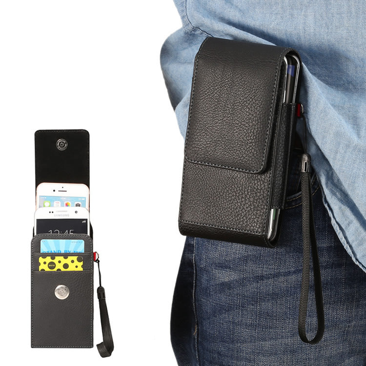 Premium Leather Cellphone Belt Pouch