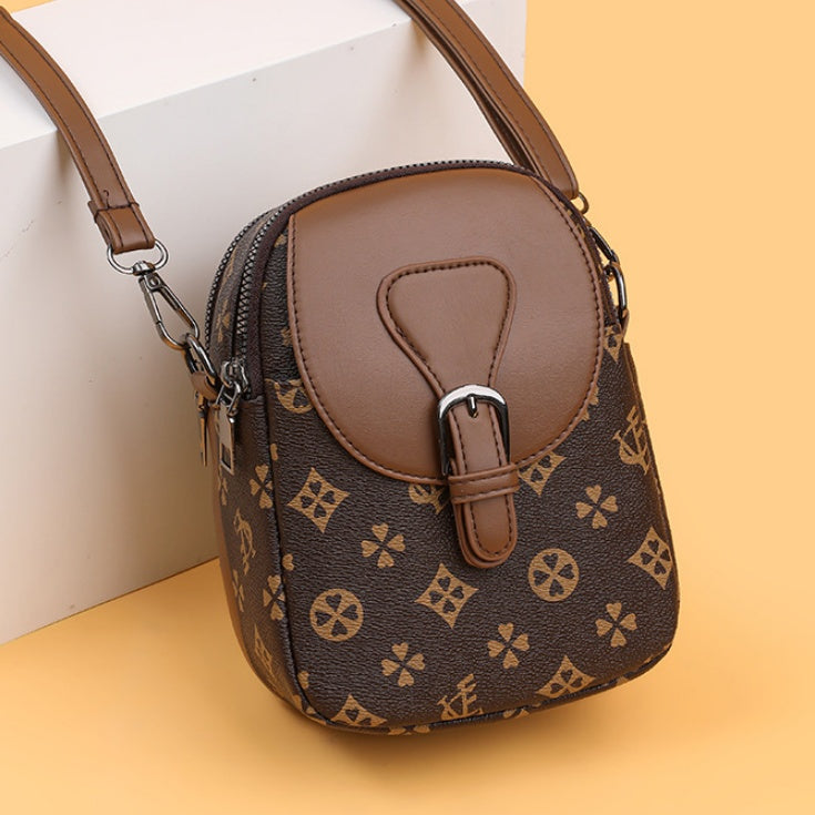 2025 Fashionable Mini Crossbody Phone Bag - Casual Chic Shoulder Bag for Women