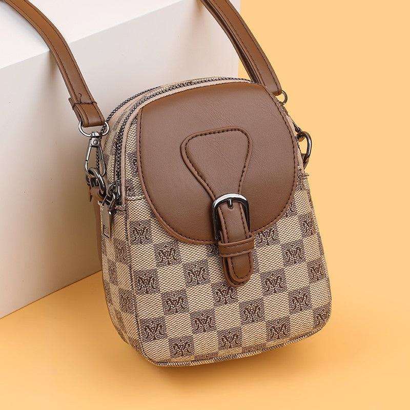 2025 Fashionable Mini Crossbody Phone Bag - Casual Chic Shoulder Bag for Women