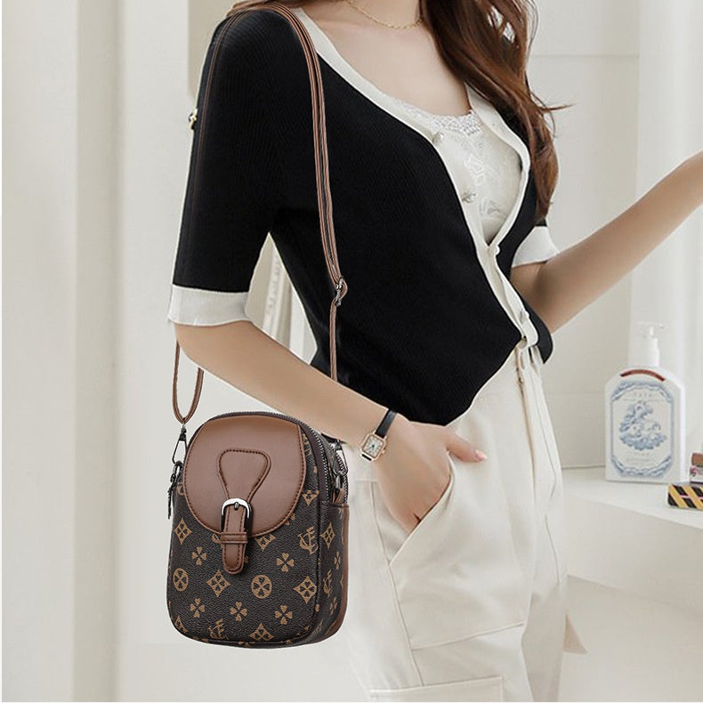 2025 Fashionable Mini Crossbody Phone Bag - Casual Chic Shoulder Bag for Women