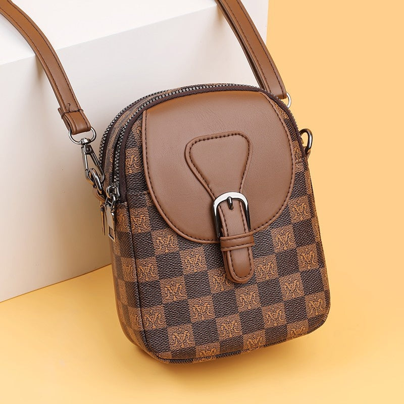 2025 Fashionable Mini Crossbody Phone Bag - Casual Chic Shoulder Bag for Women
