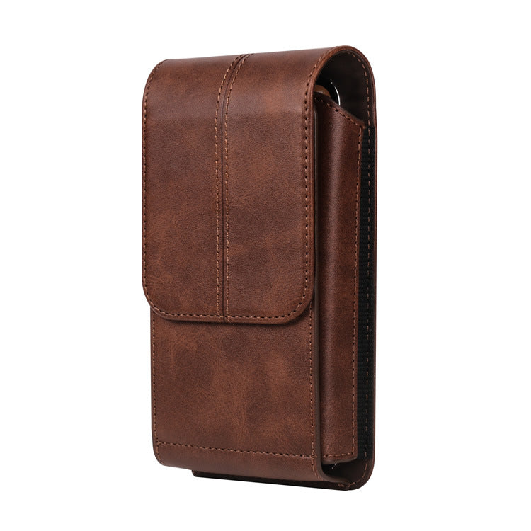 Deluxe Leather Belt-Looped Phone Carrier