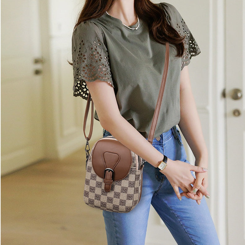 2025 Fashionable Mini Crossbody Phone Bag - Casual Chic Shoulder Bag for Women
