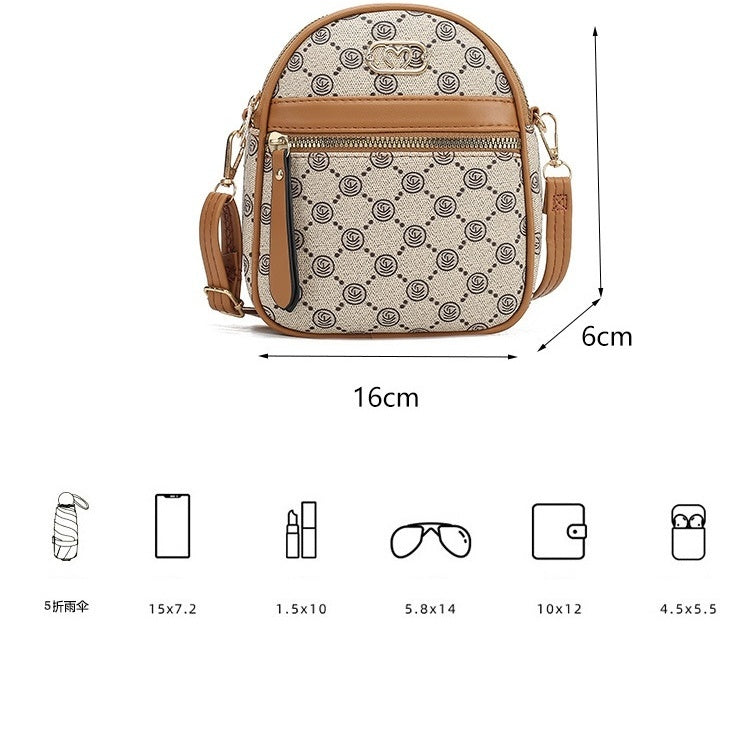 Stylish Compact Crossbody Phone Bag - Minimalist Design, Lightweight & Convenient
