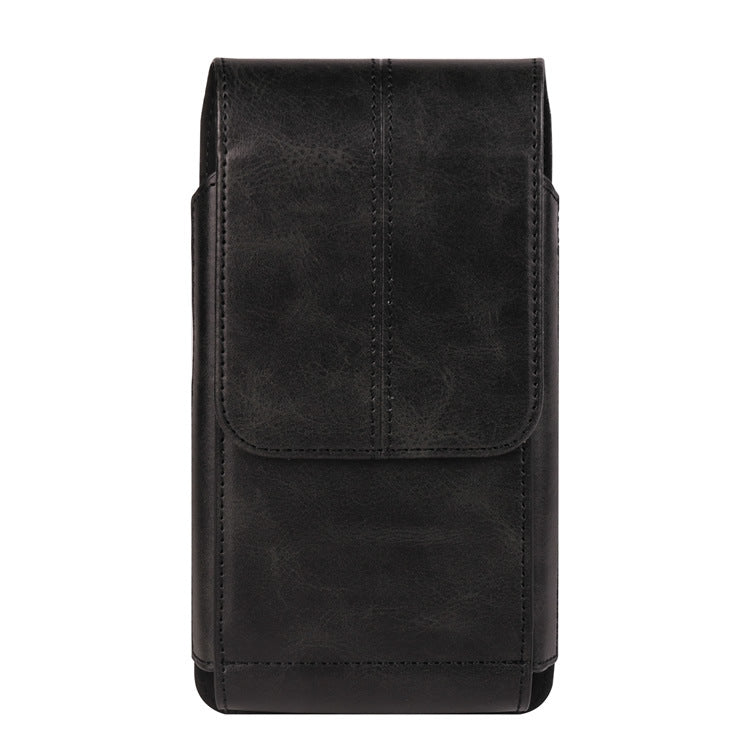 Deluxe Leather Belt-Looped Phone Carrier