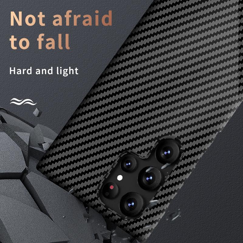 Ultra-thin Carbon Fiber Texture Case for Samsung Galaxy